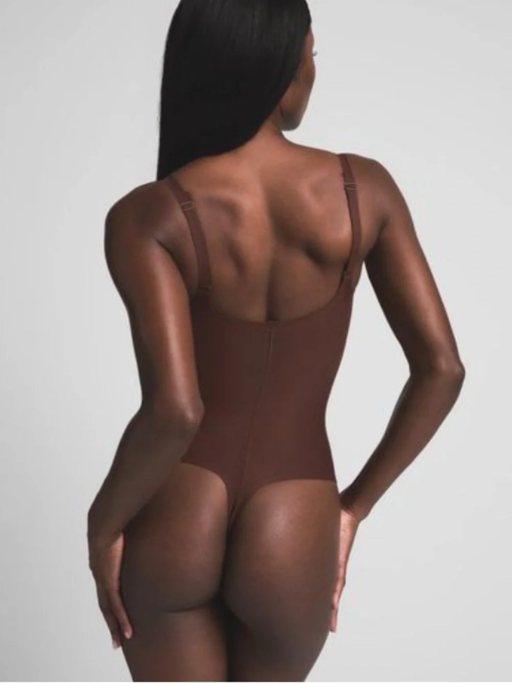 SKIMS Body Unlined Plunge Bodysuit S